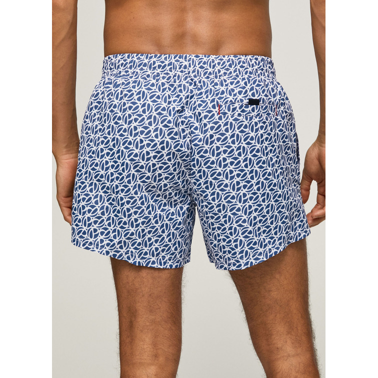 BAÑADOR BERMUDA LOGO ESTAMPADO HOMBRE PEPE JEANS FERDI