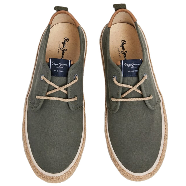 ZAPATILLAS BLUCHER HOMBRE PEPE JEANS EN ALGODÓN