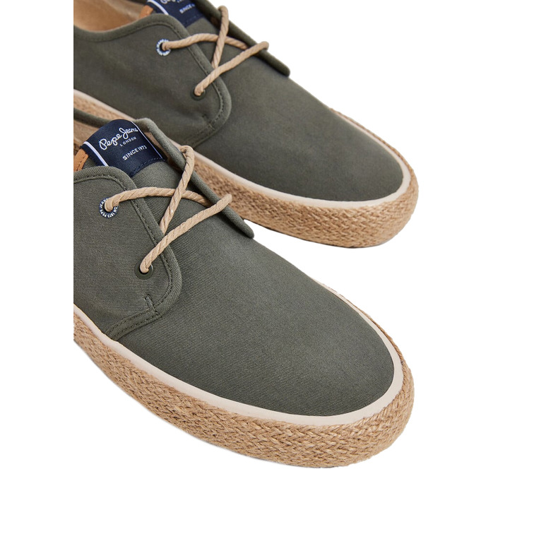 ZAPATILLAS BLUCHER HOMBRE PEPE JEANS EN ALGODÓN