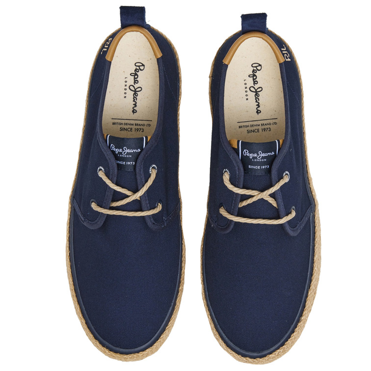 ZAPATILLA BLUCHER HOMBRE PEPE JEANS DETALLES YUTE