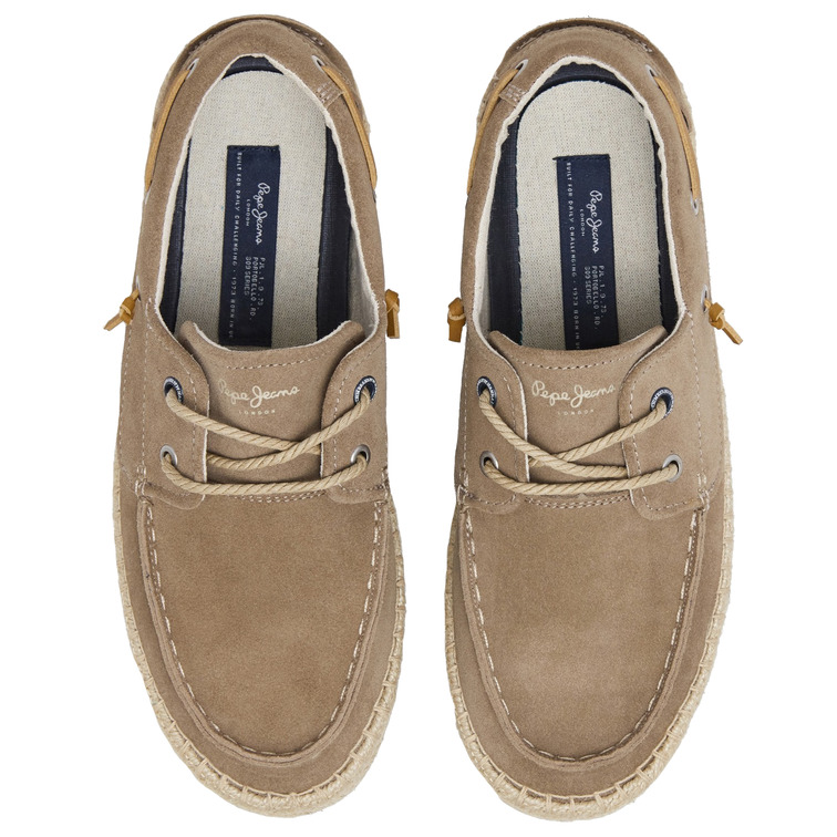ZAPATO NAUTICO HOMBRE PEPE JEANS DE ANTE