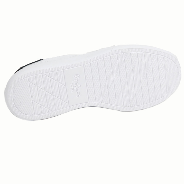 ZAPATILLA EN PIEL BICOLOR HOMBRE PEPE JEANS EATON BASIC