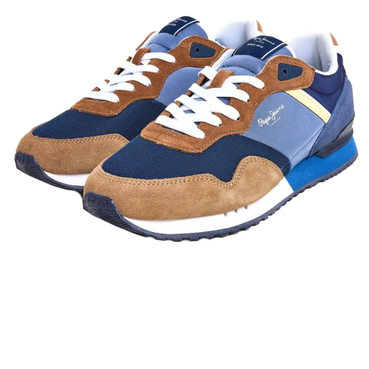 ZAPATILLAS RUNNING HOMBRE PEPE JEANS COMBINADAS