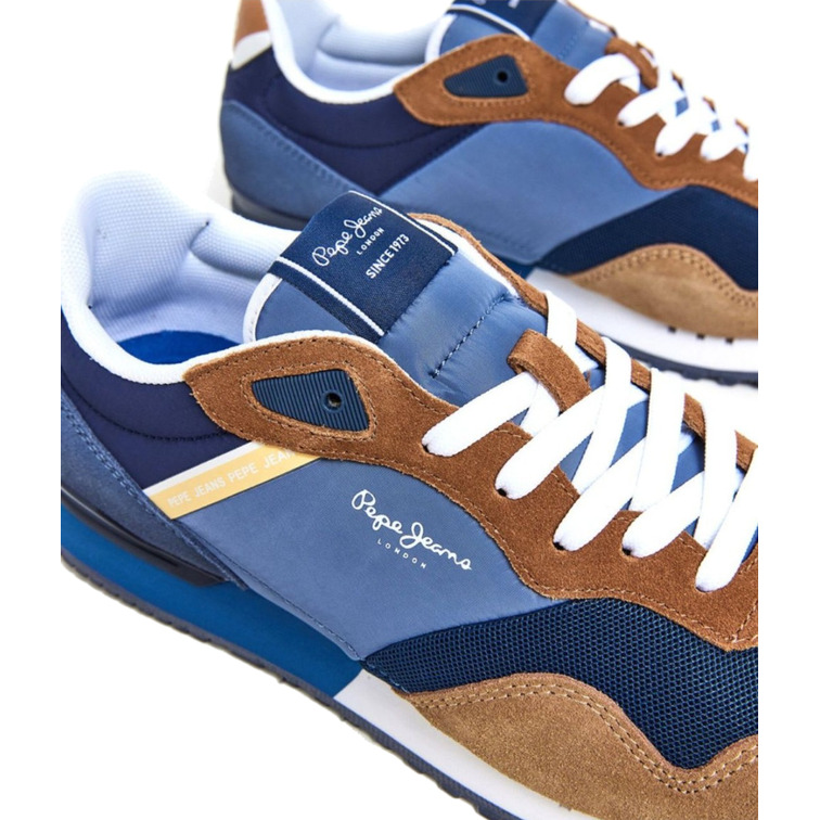 ZAPATILLAS RUNNING HOMBRE PEPE JEANS COMBINADAS