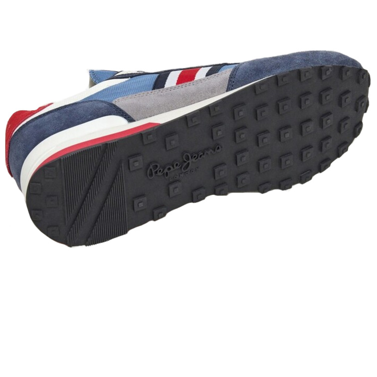 ZAPATILLA RUNNING HOMBRE PEPE JEANS DETALLES EN ANTE