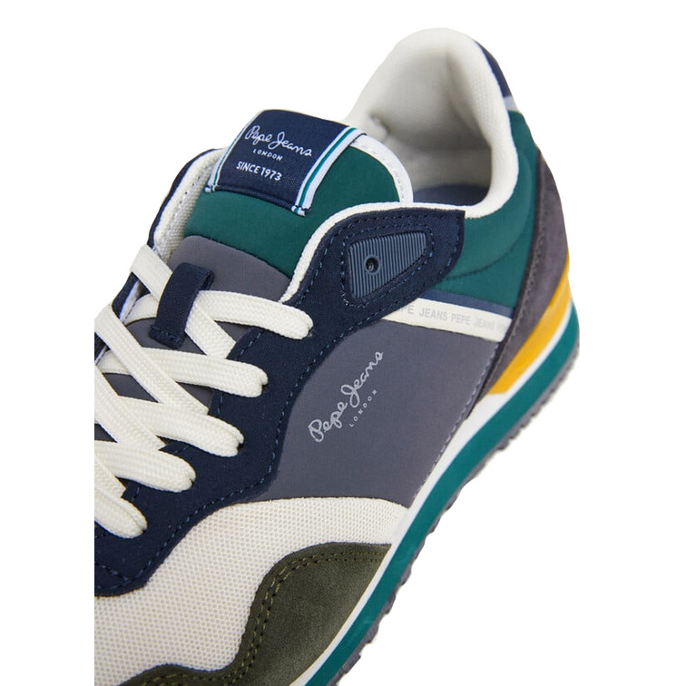 ZAPATILLA RUNNING HOMBRE PEPE JEANS COMBINADA