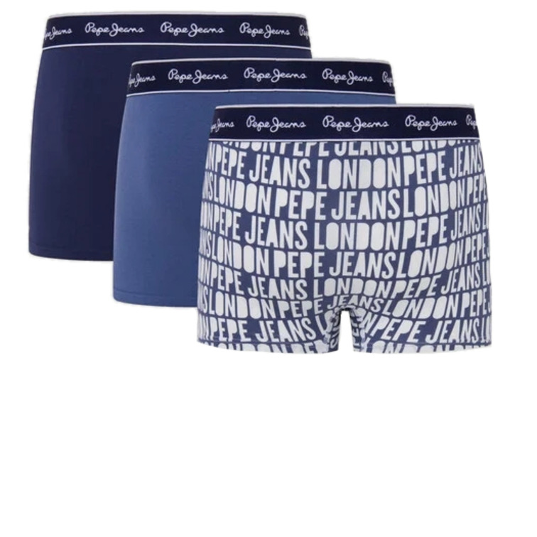 PACK 3 CALZONCILLOS HOMBRE PEPE JEANS TIPO BOXER