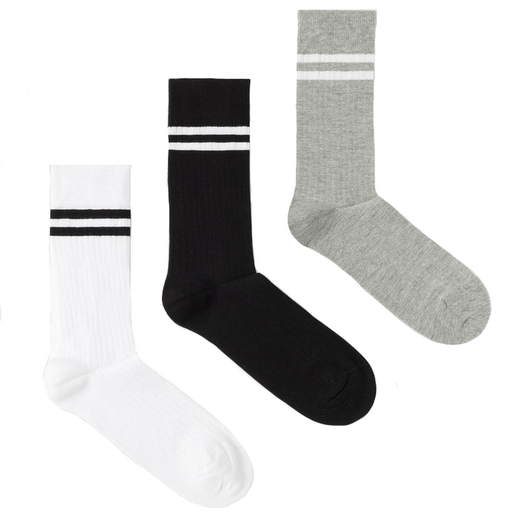 PACK DE 3 CALCETINES CON RIBETES HOMBRE PEPE JEANS