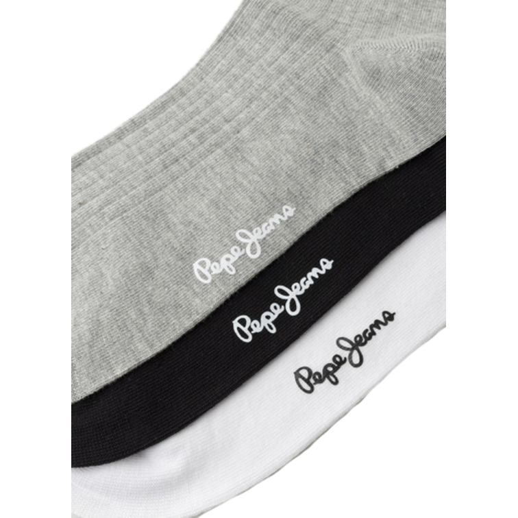 PACK DE 3 CALCETINES CON RIBETES HOMBRE PEPE JEANS