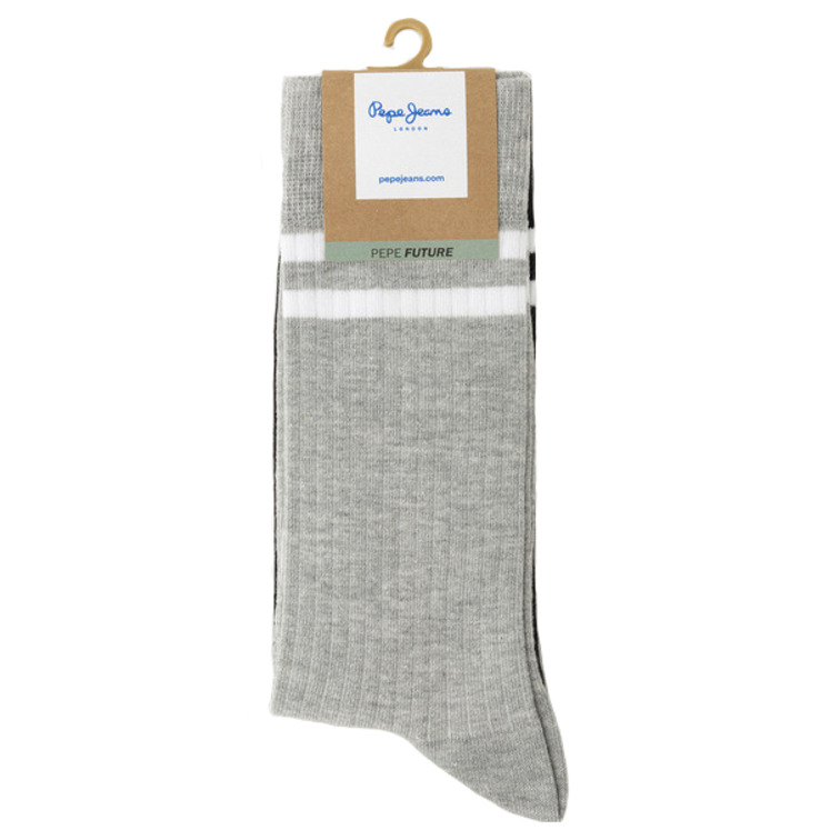 PACK DE 3 CALCETINES CON RIBETES HOMBRE PEPE JEANS