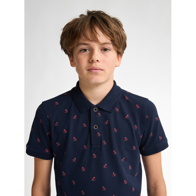 POLO NIÑO PETROL INDUSTRIES ESTAMPADO INTEGRAL FIT REGULAR