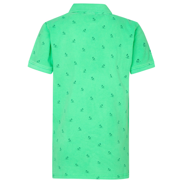 POLO NIÑO PETROL INDUSTRIES ESTAMPADO INTEGRAL FIT REGULAR