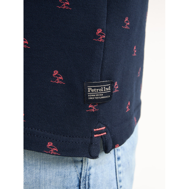 POLO HOMBRE  PETROL INDUSTRIES MEN POLO SHORT SLEEVE