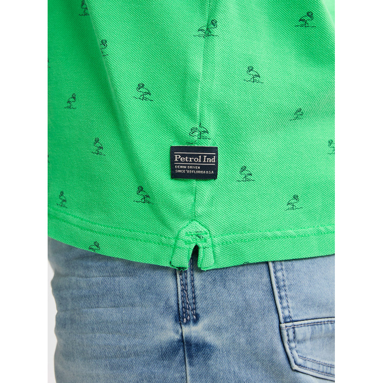 POLO HOMBRE  PETROL INDUSTRIES MEN POLO SHORT SLEEVE