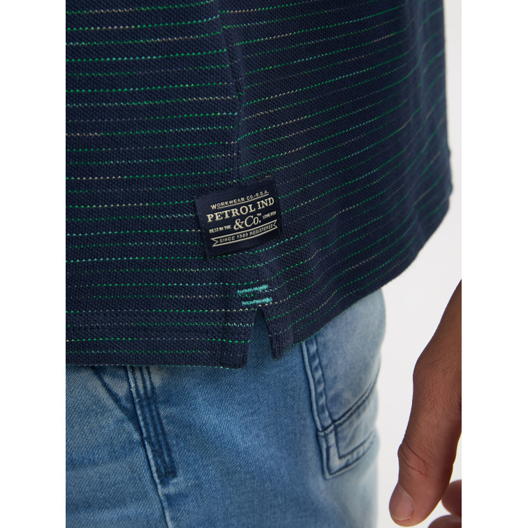 POLO HOMBRE  PETROL INDUSTRIES MEN POLO SHORT SLEEVE