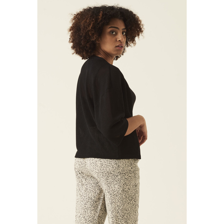 CARDIGAN ABIERTO MEDIA MANGA MUJER 