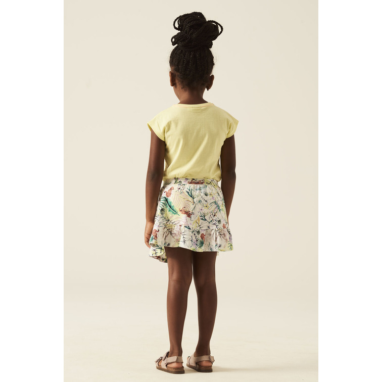 FALDA CON ESTAMPADO TROPICAL NIÑA GARCIA JEANS