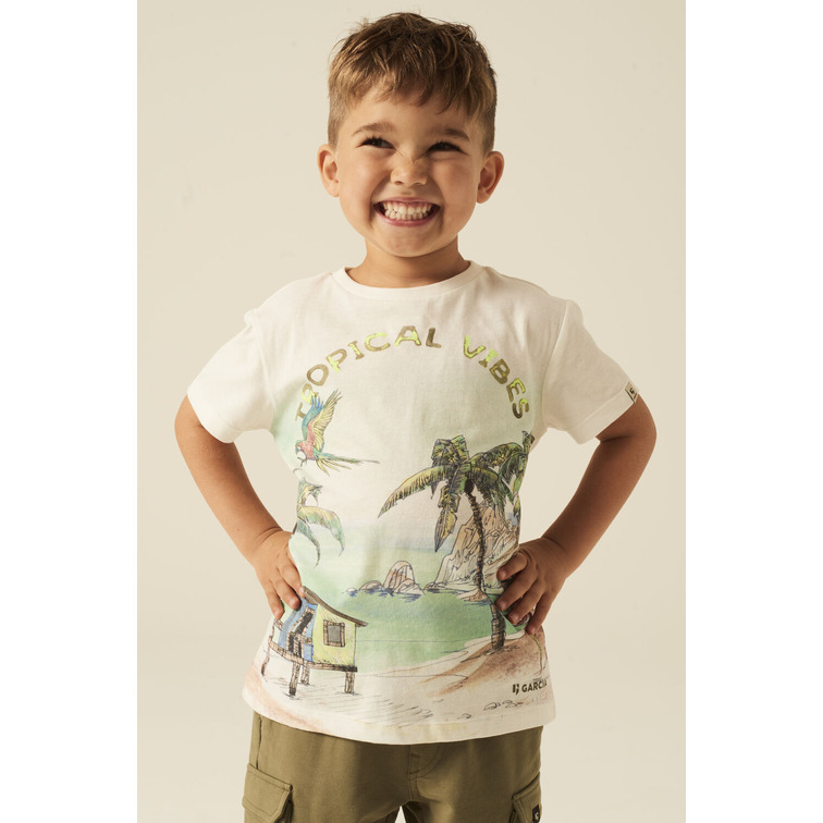 CAMISETA ESTAMPADA NIÑO GARCIA JEANS