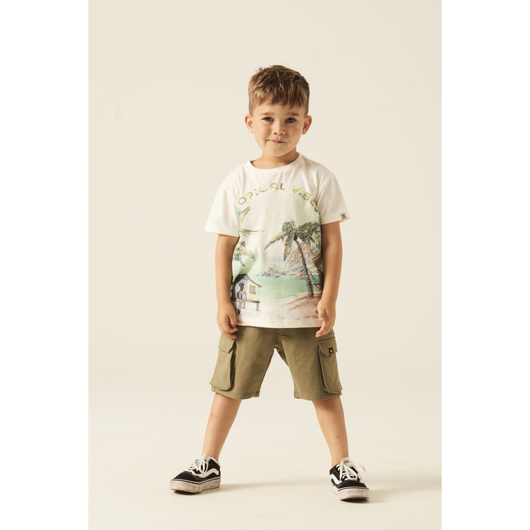 CAMISETA ESTAMPADA NIÑO GARCIA JEANS