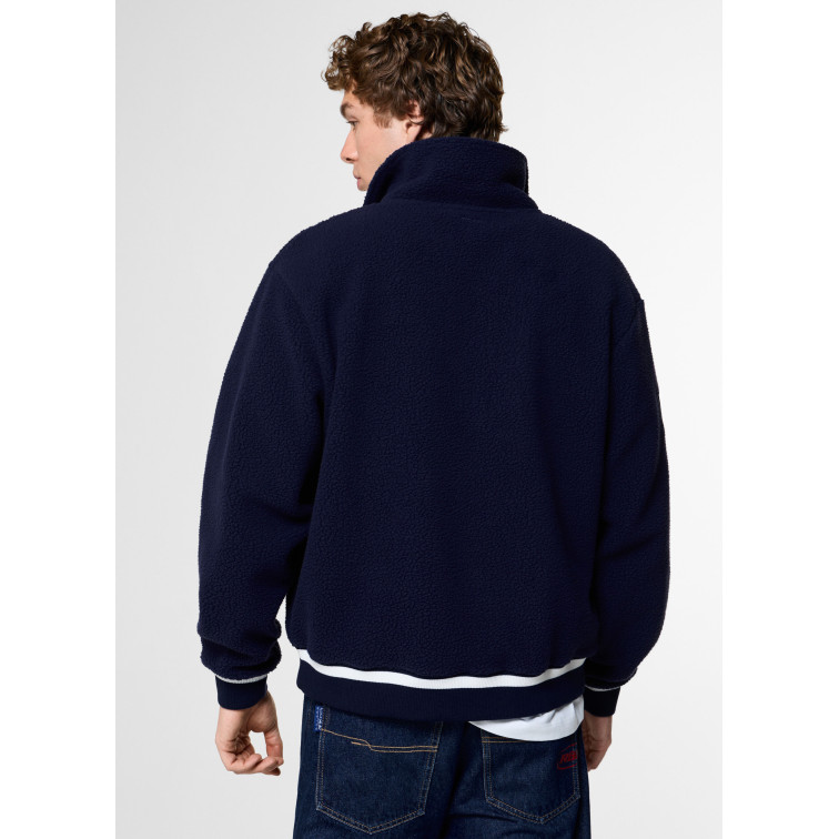 CAZADORA HOMBRE  PEPE JEANS HALF ZIP FLEECE