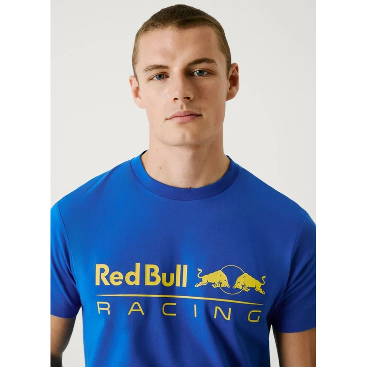 CAMISETA HOMBRE PEPE JEANS COLECCION RED BULL LOGO ESTAMPADO
