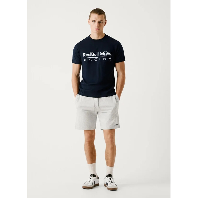 CAMISETA HOMBRE PEPE JEANS COLECCION RED BULL LOGO ESTAMPADO