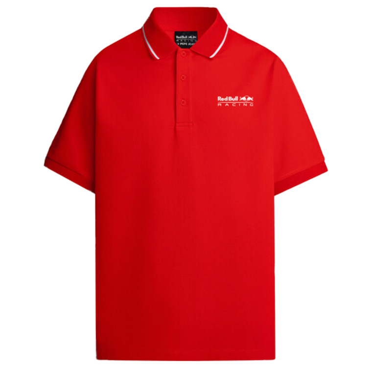 POLO PIQUÉ HOMBRE PEPE JEANS COLECCION RED BULL LOGO ESTAMPADO