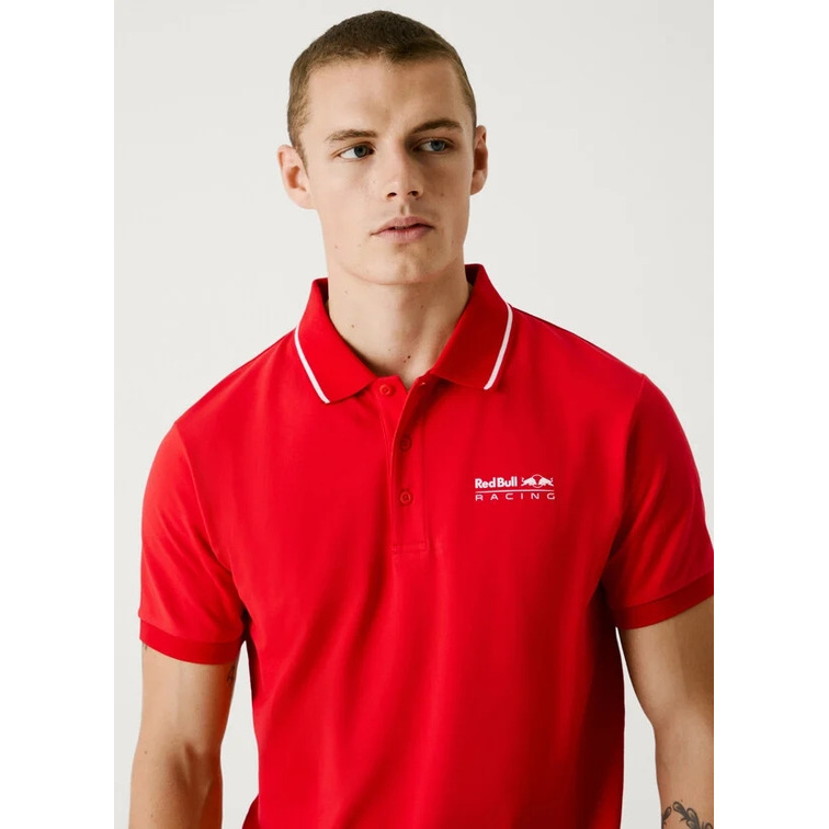 POLO PIQUÉ HOMBRE PEPE JEANS COLECCION RED BULL LOGO ESTAMPADO