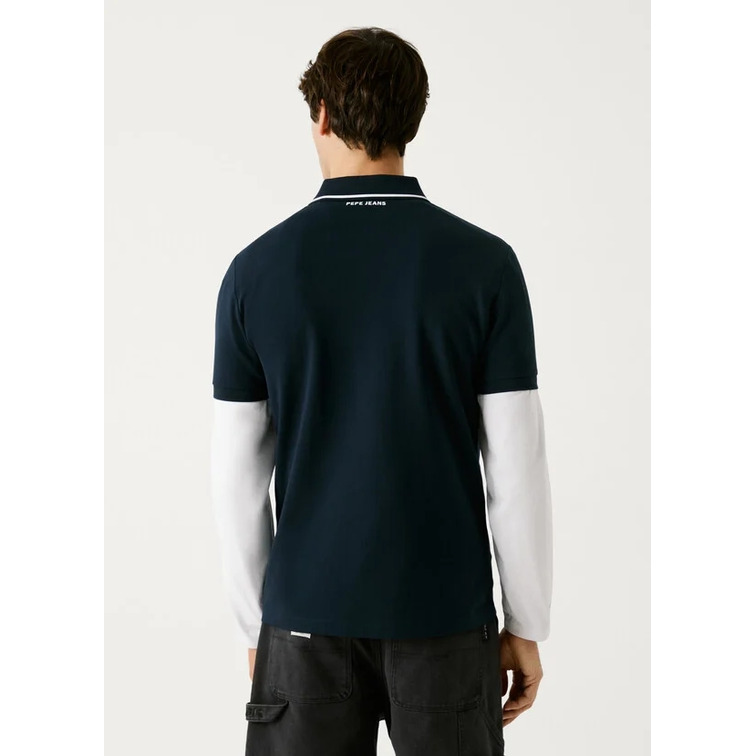 POLO PIQUÉ HOMBRE PEPE JEANS COLECCION RED BULL LOGO ESTAMPADO
