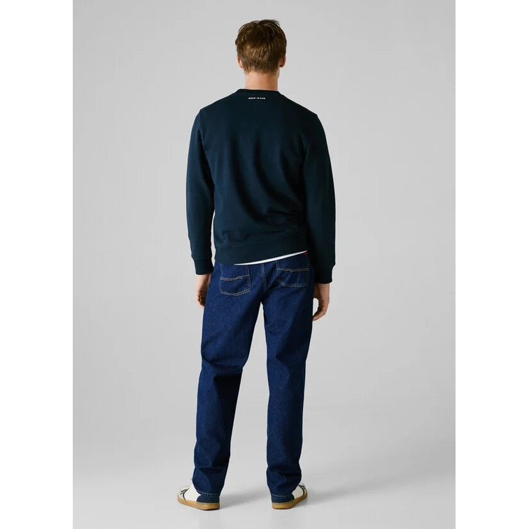 SUDADERA HOMBRE  PEPE JEANS REFLECT LOGO CREW