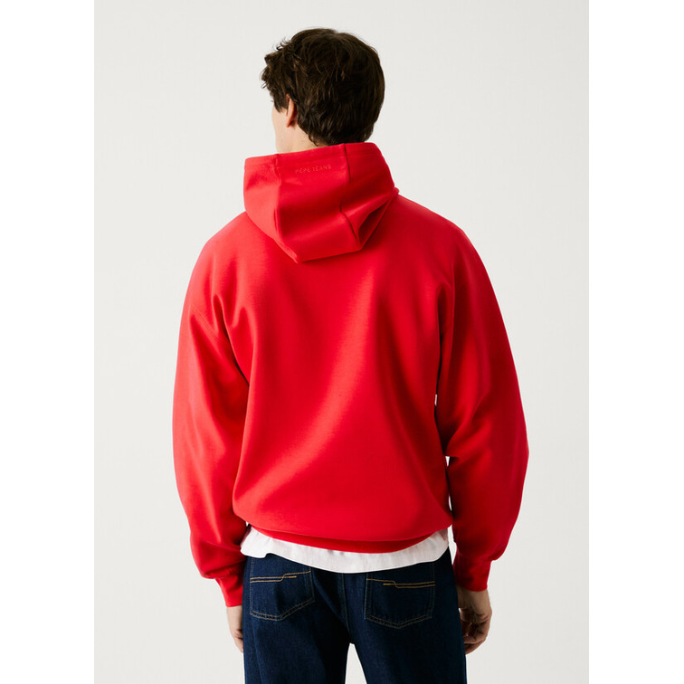 SUDADERA HOMBRE  PEPE JEANS LOGO PIPING HOODY