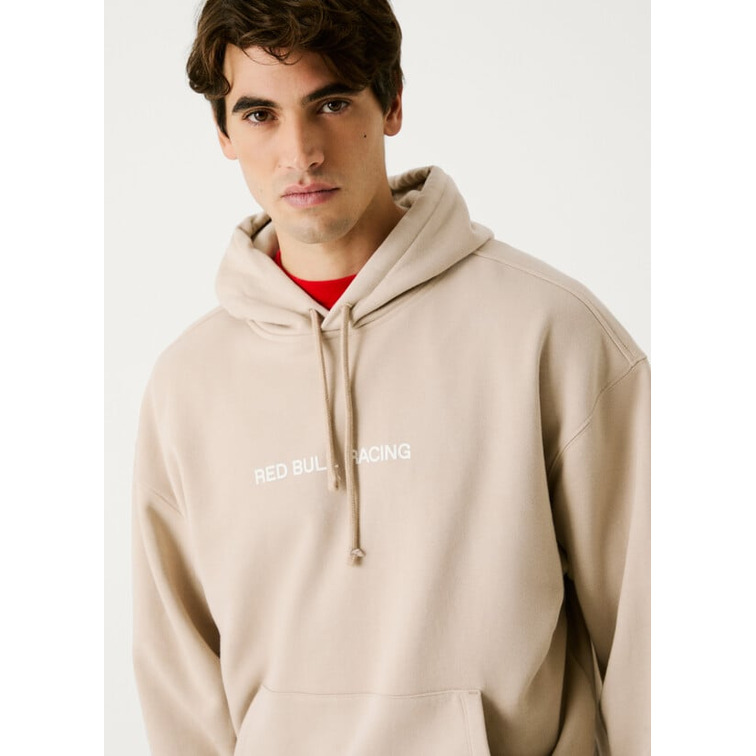 SUDADERA HOMBRE PEPE JEANS COLECCION RED BULL CAPUCHA AJUSTABLE