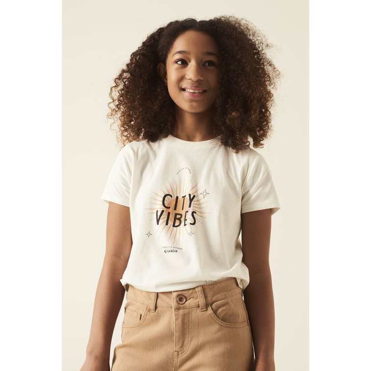 CAMISETA ESTAMPADA NIÑA GARCIA JEANS