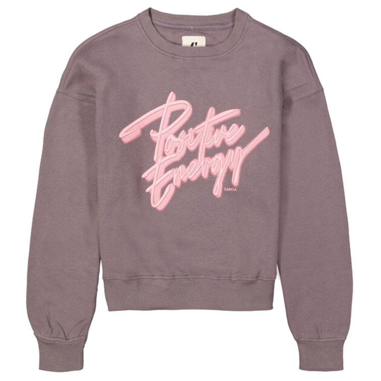 SUDADERA NIÑA GARCIA JEANS ESTAMPADO EN PECHO