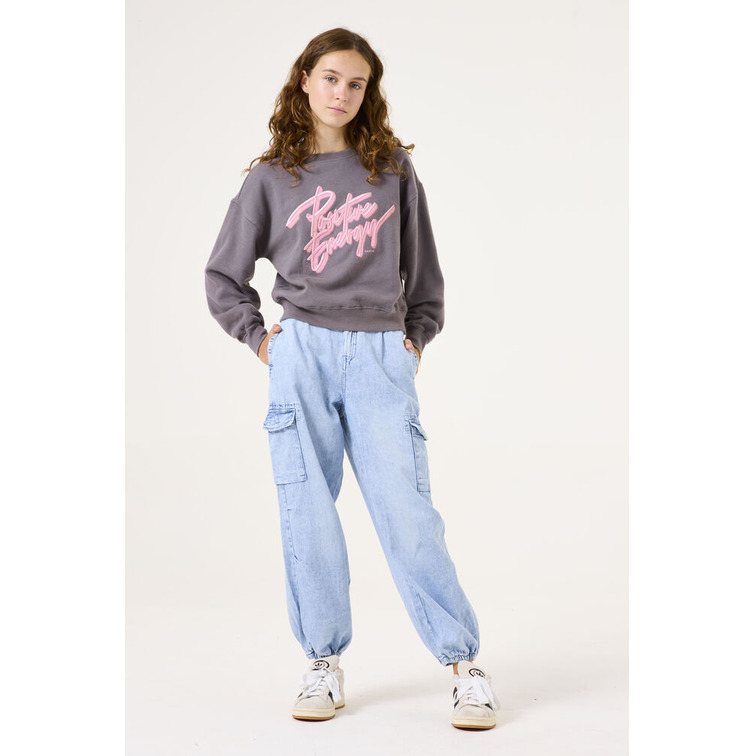 SUDADERA NIÑA GARCIA JEANS ESTAMPADO EN PECHO