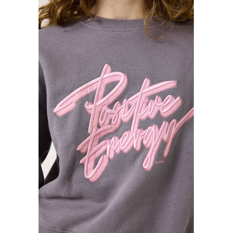 SUDADERA NIÑA GARCIA JEANS ESTAMPADO EN PECHO