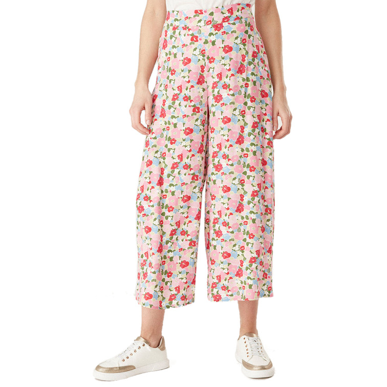 PANTALÓN CULOTTE ESTAMPADO MUJER NAF NAF - Korner