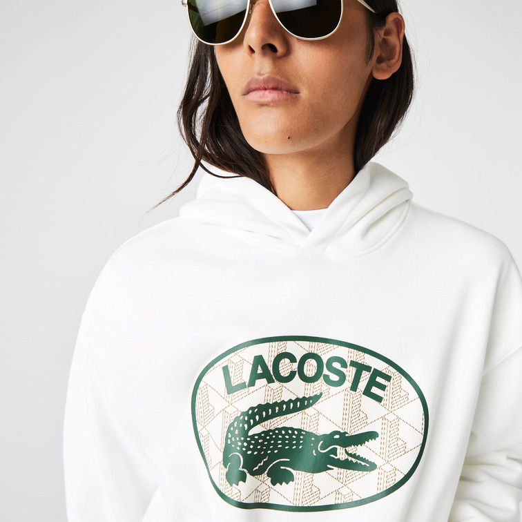SUDADERA CON CAPUCHA Y MONOGRAMA HOMBRE LACOSTE