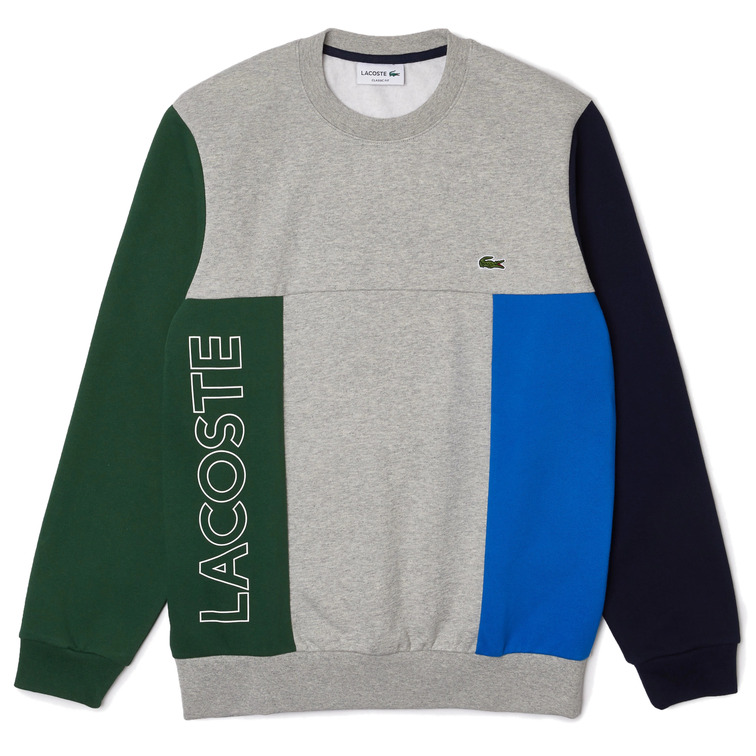 SUDADERA CON DISEÑO COLORBLOCK HOMBRE LACOSTE