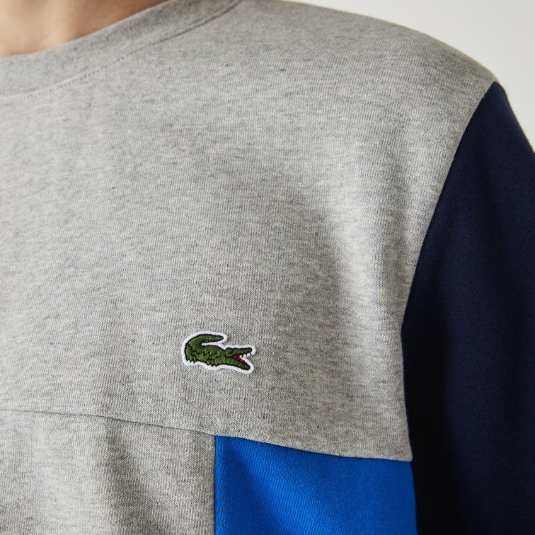 SUDADERA CON DISEÑO COLORBLOCK HOMBRE LACOSTE