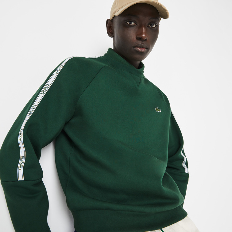 SUDADERA EN FELPA DE ALGODÓN HOMBRE LACOSTE