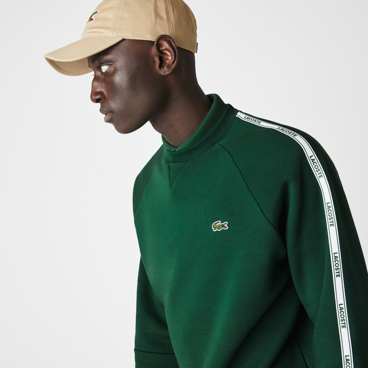 SUDADERA EN FELPA DE ALGODÓN HOMBRE LACOSTE