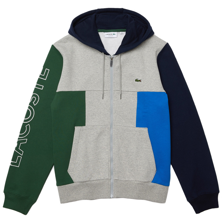 SUDADERA CON CAPUCHA EN DISEÑO COLORBLOCK HOMBRE LACOSTE