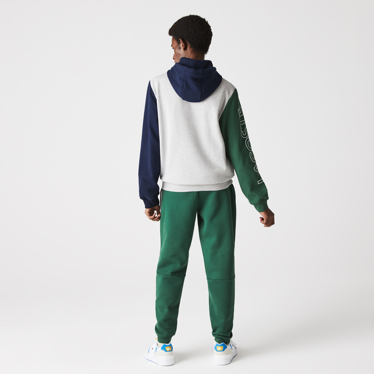 SUDADERA CON CAPUCHA EN DISEÑO COLORBLOCK HOMBRE LACOSTE