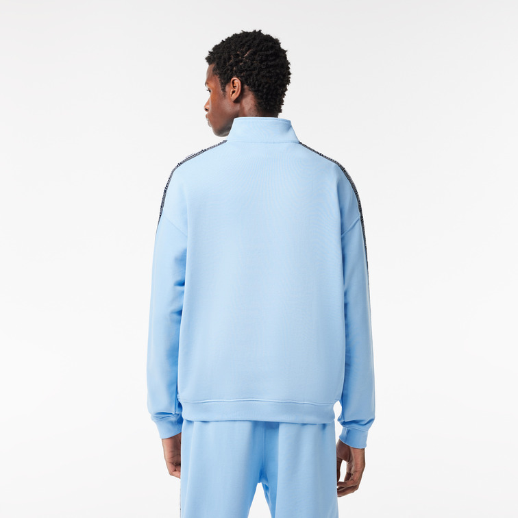 SUDADERA JOGGER DE RAYAS CON LOGO BICOLOR HOMBRE LACOSTE