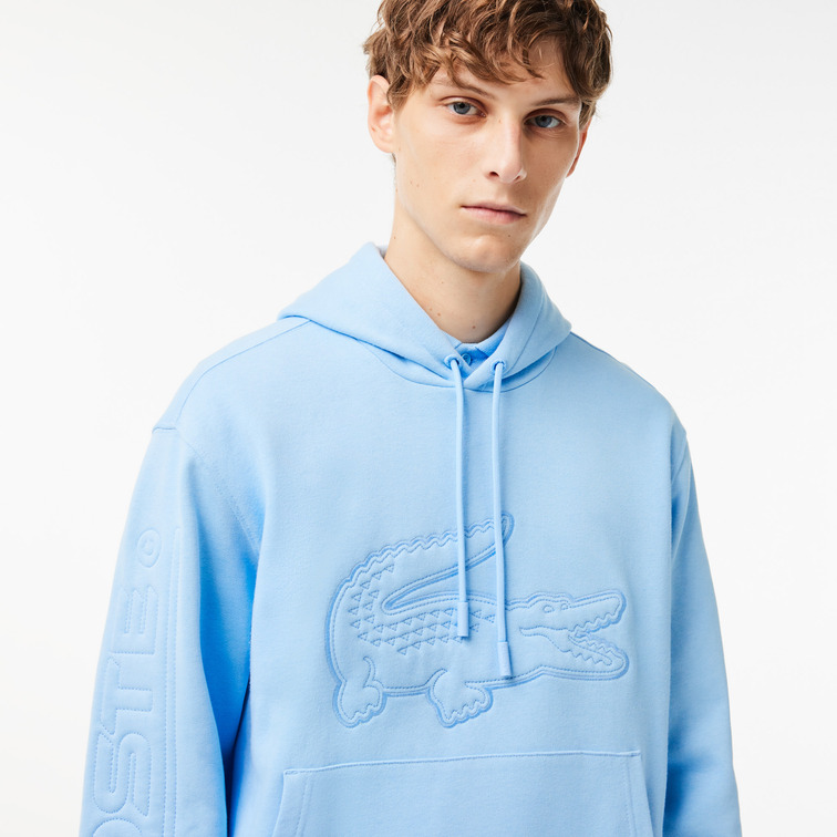 SUDADERA JOGGER CON CAPUCHA Y COCODRILO XL HOMBRE LACOSTE