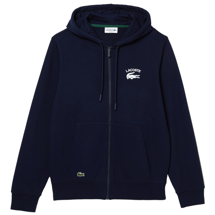 SUDADERA CON CAPUCHA Y CREMALLERA HOMBRE LACOSTE
