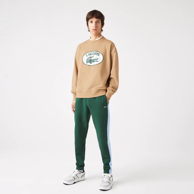 SUDADERA CON ESTAMPADO DE MONOGRAMA HOMBRE LACOSTE