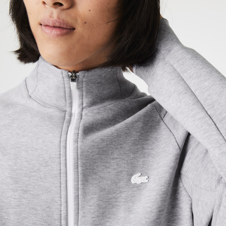 SUDADERA CON CUELLO ALTO Y CREMALLERA HOMBRE LACOSTE