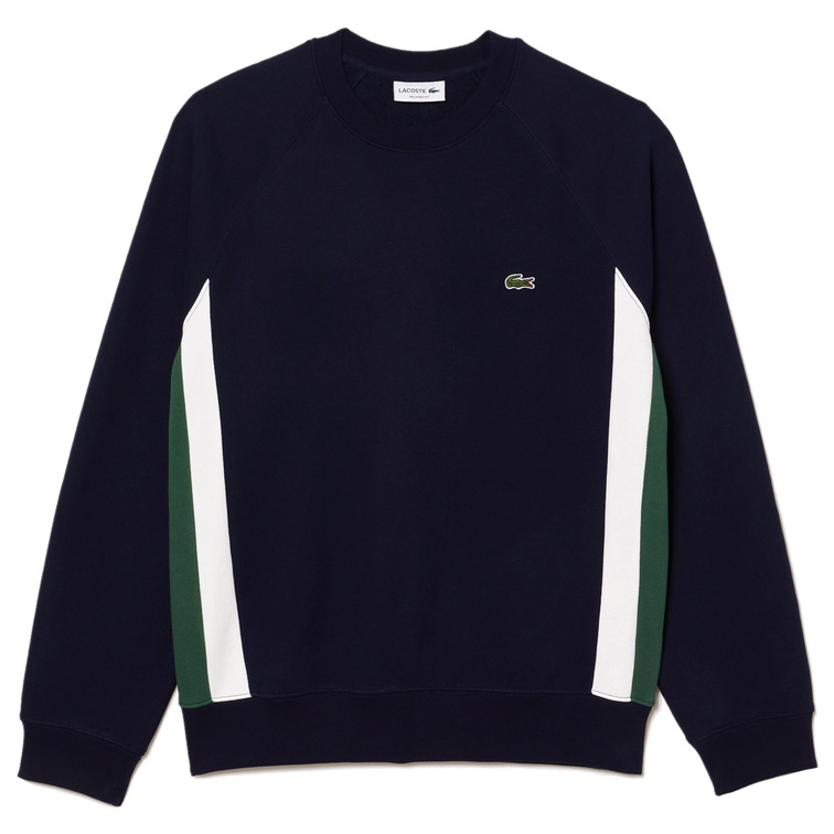 SUDADERA COLORBLOCK EN FELPA CEPILLADA HOMBRE LACOSTE